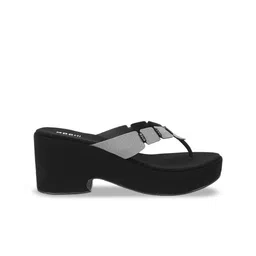 Mochi Embellished Open Toe Platform Heels image 4
