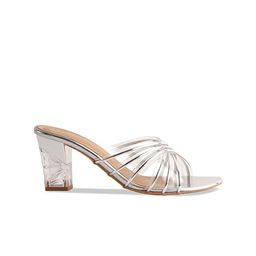 ERIDANI Textured Block Heels image 5