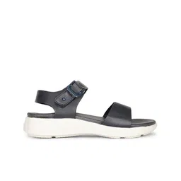 bata comfit Bata Two Strap Wedges With Buckle Closure image 3