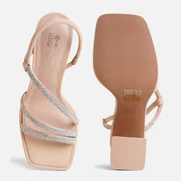 Call It Spring Embellished Block Heels image 2
