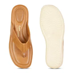 bata comfit Bata No Back Strap Open Toe Flats image 4