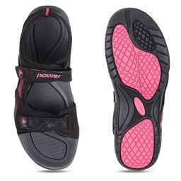 Power Printed Open Toe Flats image 4