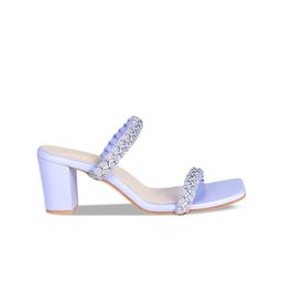 FABBHUE Embellished Block Heels image 4