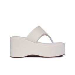 KIRAVI Open Toe Flatform Heels image 4