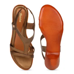Bata Strappy Open Toe Block Heels image 4