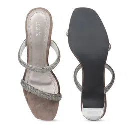Inc 5 Embellished Open Toe Block Heels image 4
