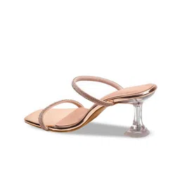 Brauch Embellished Two Strap Party Block Heels image 5