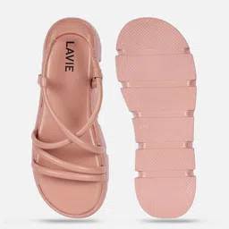 Lavie Strappy Open Toe Flatform Heels With Backstrap image 4