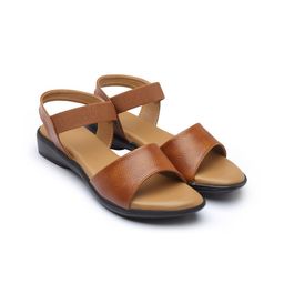 DEAS Textured Open Toe Flats image 3