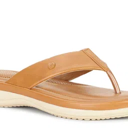 bata comfit Bata No Back Strap Open Toe Flats image 3