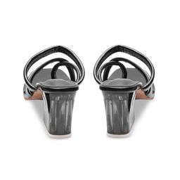 KIRAVI Open Toe Block Heels image 5