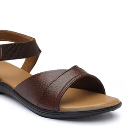 DEAS Textured Open Toe Flats image 5
