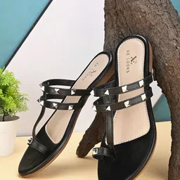 XE Looks Embellished One Toe Flats-image-79
