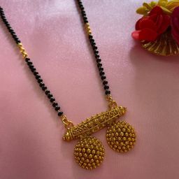 Digital Dress Room Gold Plated Beaded Mangalsutra-53