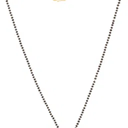 Shoshaa Gold-Plated Artificial Stones and Beads Mangalsutra-image-19