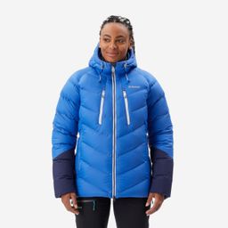 Women's Mountaineering Down Jacket MAKALU - Blue-image-83