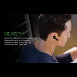 RAZER Hammerhead Pro RZ12-03440100-R3A1 TWS Earbuds with Active Noise Cancellation (20 Hours Playback, Black) image 5