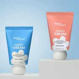 Earth Rhythm Set Of 2 Floral Garden & Ocean Breeze Hand Creams - 30ml Each-4