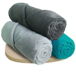 Heelium 3 Pieces 600 GSM Anti Bacterial Quick Absorbent Super Soft Bamboo Bath Towels-picture-32