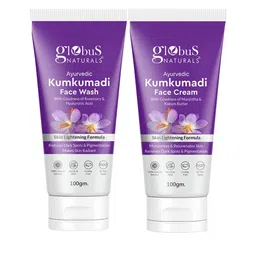 Globus naturals Kumkumadi Set Of 2 Face Wash-Face Cream-100g Each-21