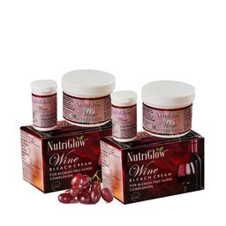 NutriGlow Sustainable Pack Of 2 Wine Bleach Cream 43g-54