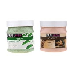 FEELHIGH Set of  2 Orange Scrub And Papaya Cream-6