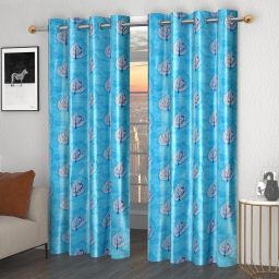 153 cm (5 ft) Polyester Semi Transparent Window Curtain (Pack Of 2)-image-13