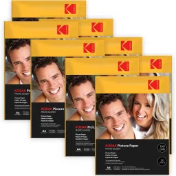 190 GSM A4 160 Sheets High Glossy Cast Coated Water Resistant photo paper unruled A4 (210x297mm) 190 gsm Photo Paper-14