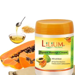 Lilium Set Of 2 Papaya Massage Cream 900gm-30