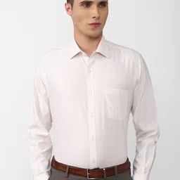 Van Heusen Men Cotton Solid Formal Shirt-image-69