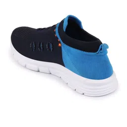 FAUSTO Men Blue Mesh Running Non-Marking Memory Foam Shoes image 2