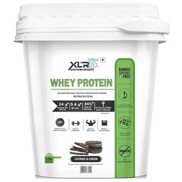 XLR8 Flavoured Whey Protein 24 g Protein,  8 lb  Cookies & Cream -image-19