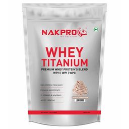 Nakpro Whey Titanium,  2.2 lb  Chocolate Cream -image-90