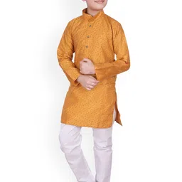 Pro-Ethic STYLE DEVELOPER Boys Geoemtric Printed Kurta with Pyjamas-17