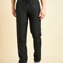 Sweet Dreams Men Black Dry Fit Mid Rise Joggers-image-80