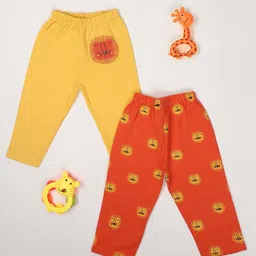 V-Mart Infant Pack Of 2 Printed Cotton Lounge Pants-image-85