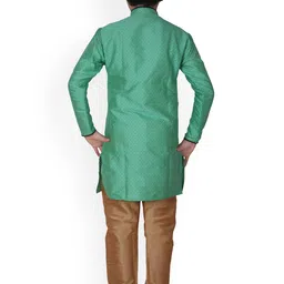 Pro-Ethic STYLE DEVELOPER Boys Geometric Printed Kurta with Pyjamas image 4