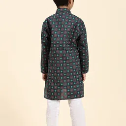 Pro-Ethic STYLE DEVELOPER Boys Printed Regular Kurta With Pyjamas image 3