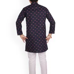 Pro-Ethic STYLE DEVELOPER Boys Ethnic Motifs Printed Kurta with Pyjamas image 5