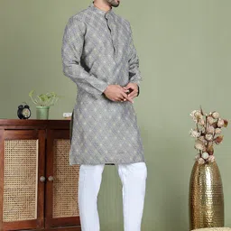 Jompers Men Regular Kurta with Pyjamas image 2
