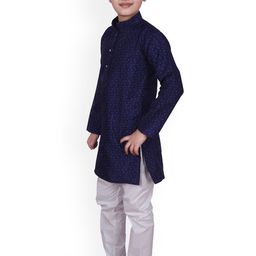 Pro-Ethic STYLE DEVELOPER Boys Abstract Printed Kurta With Pyjamas image 2