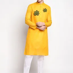DEVOILER Ethnic Motifs Printed Regular Kurta with Pyjamas-picture-52
