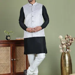Anouk Men Regular Kurta with Churidar-picture-58