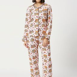 Pyjama Party Women Printed Night suit-image-43