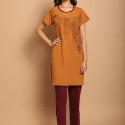 PERFECT LINE Women Printed Night suit-image-94