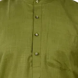 Pro-Ethic STYLE DEVELOPER Band Collar Regular Kurta with Pyjamas image 3