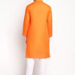 DEVOILER Ethnic Motifs Printed Regular Kurta With Pyjamas image 4