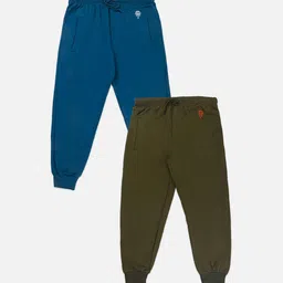 Growing Tree Kids Set Of 2 Bio Wash Anti Microbial Jogger Lounge Pants-image-43
