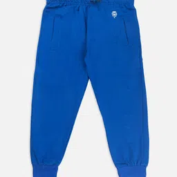 Growing Tree Unisex Kids Blue Biowash Anti Microbial Jogger Lounge Pants-image-17