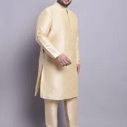 SOJANYA PLUS Regular Dupion Silk Kurta with Pyjamas-picture-51